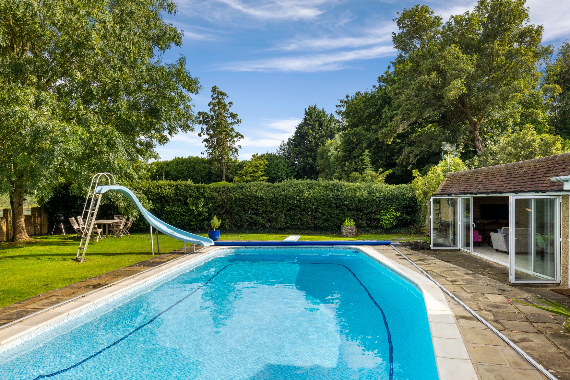 Pool area