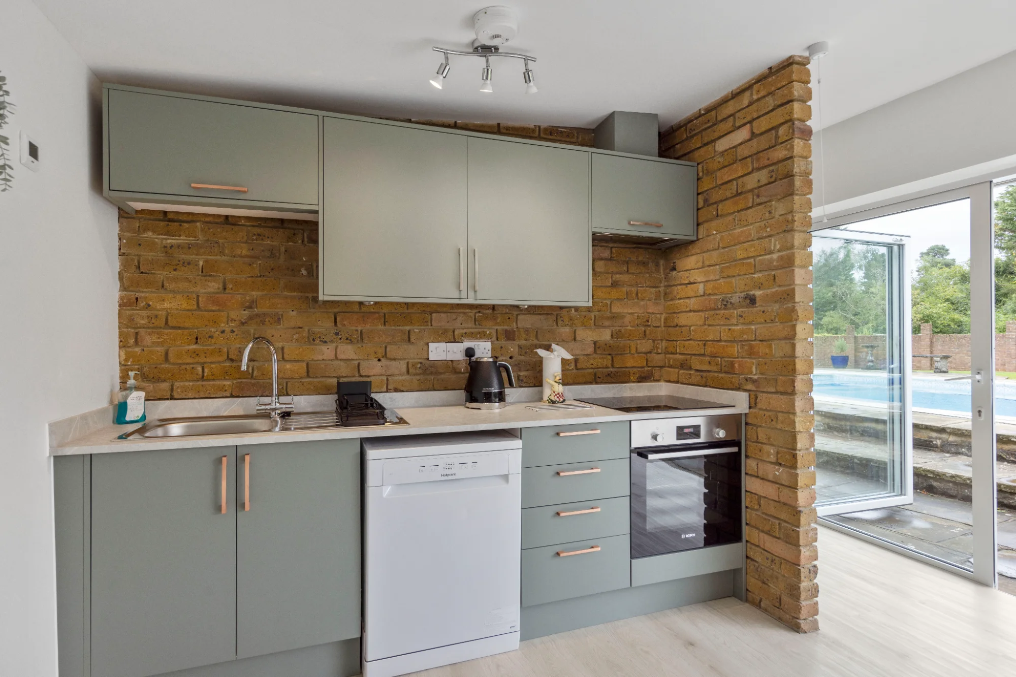 Full kitchen view